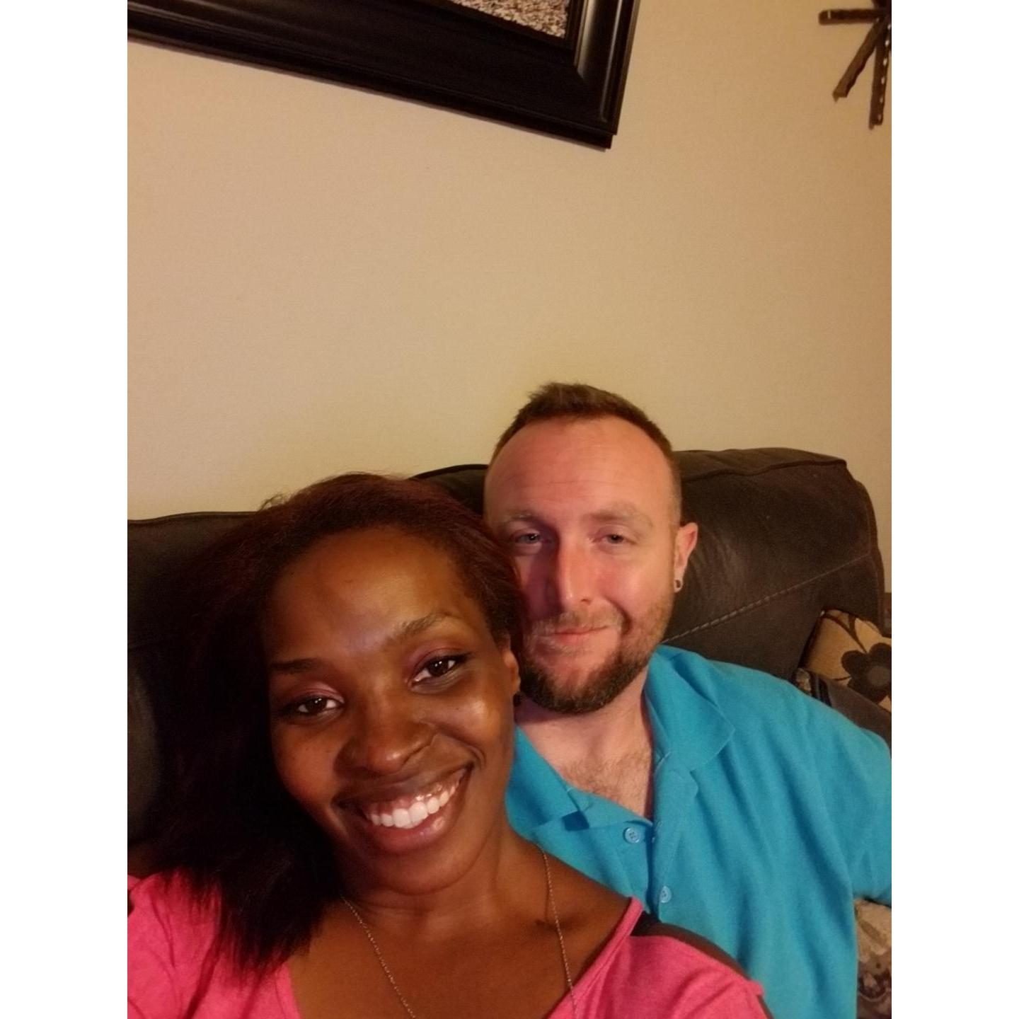 Early in our dating life, neither of us knew things may one day be semi-serious.