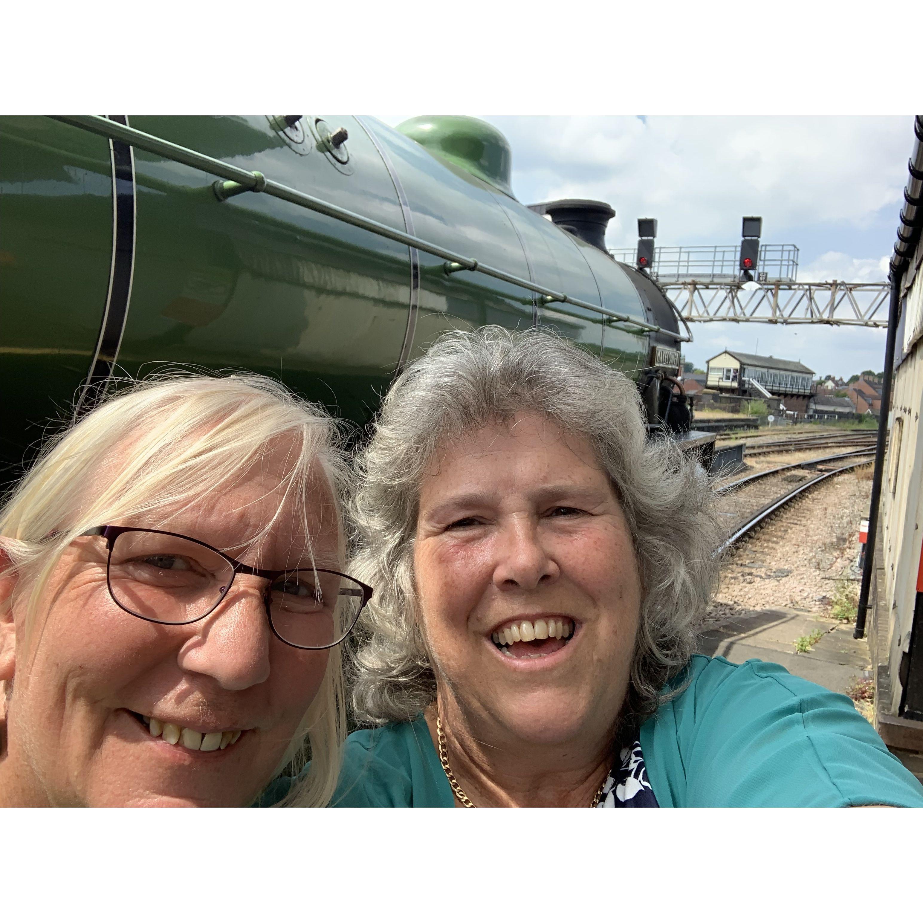 Quick Pic with the lady