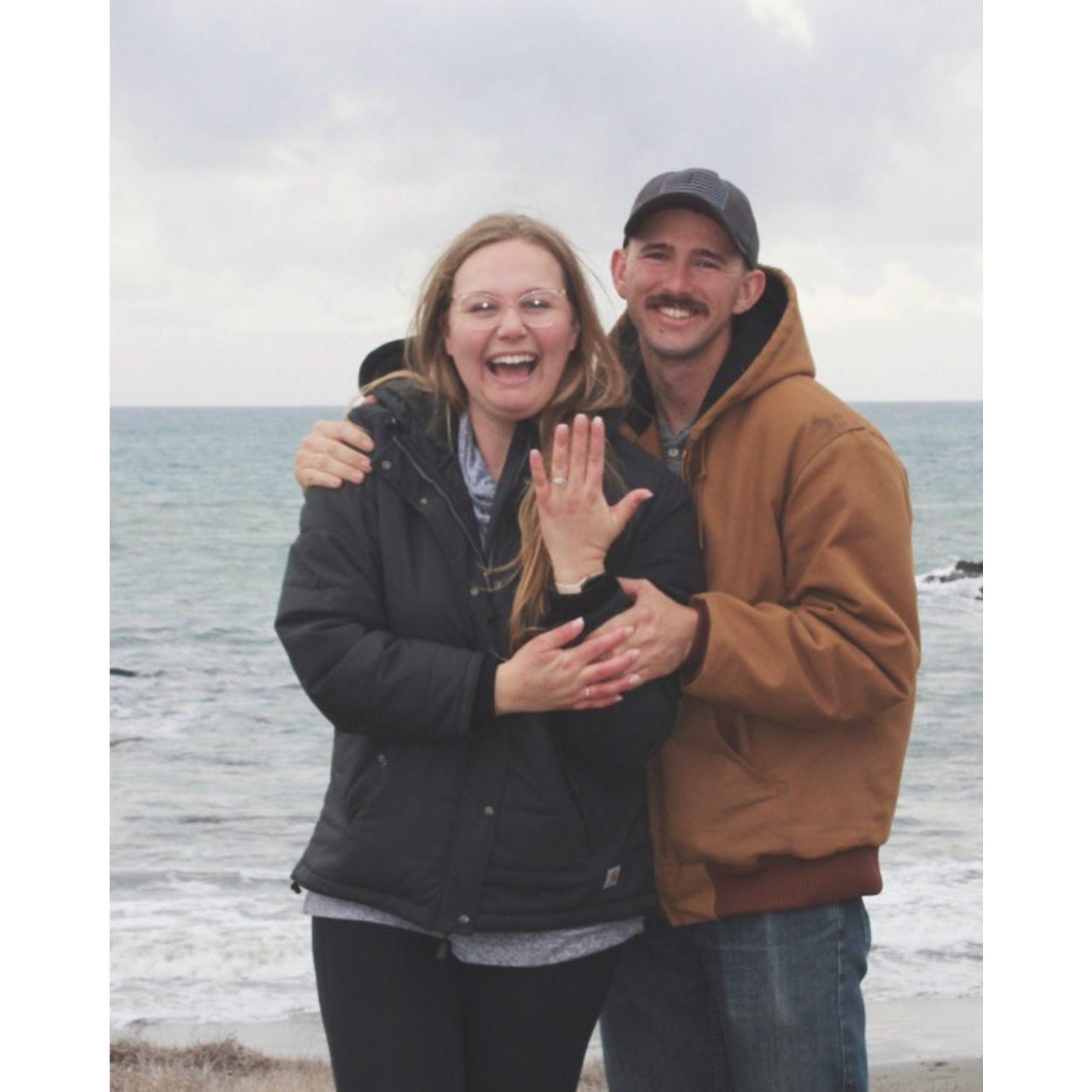 She said yes!