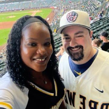First Brewers game together
