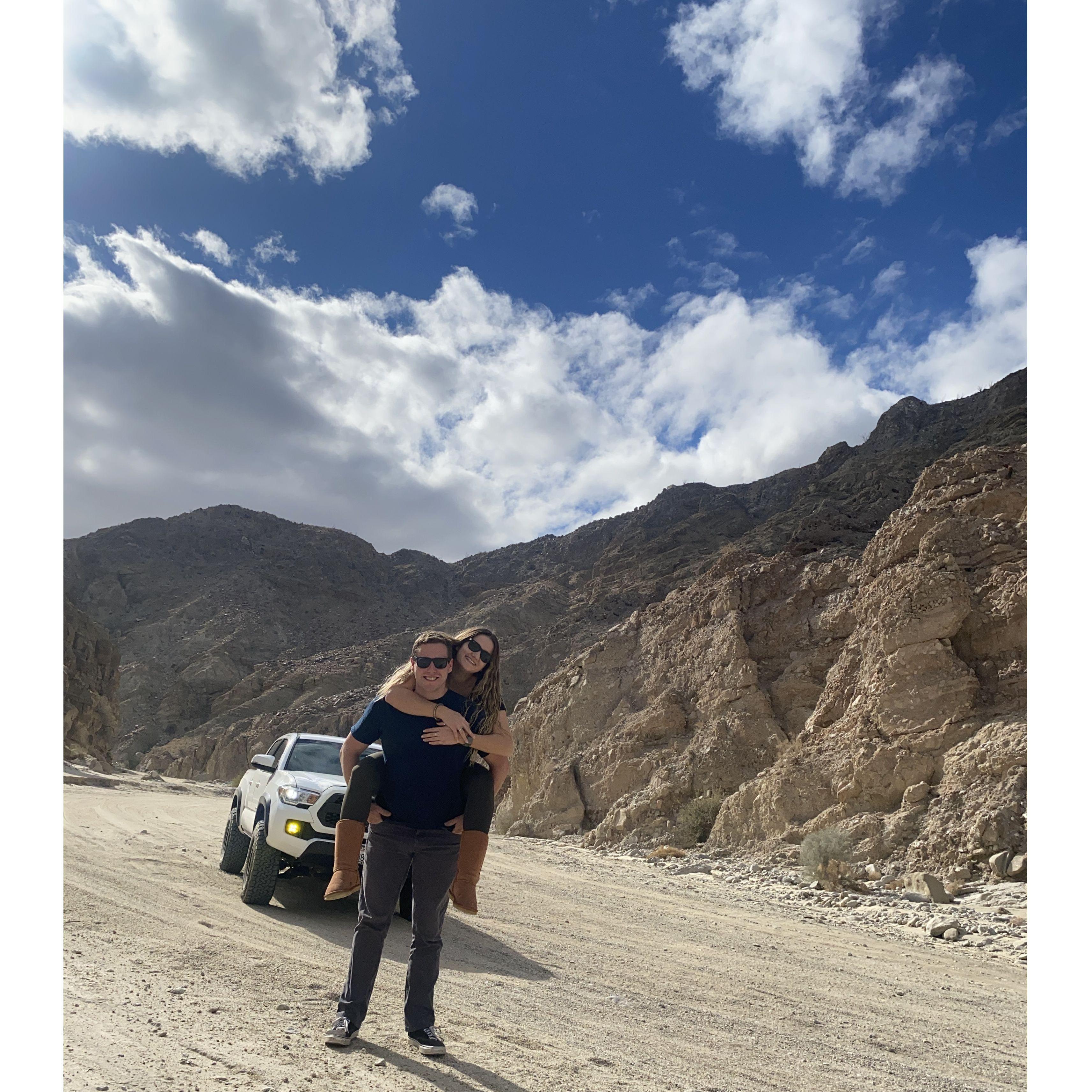 Our first New Years in the desert.