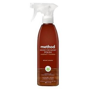 Method Cleaning Products Wood for Good Polish Spray Bottle 12 fl oz