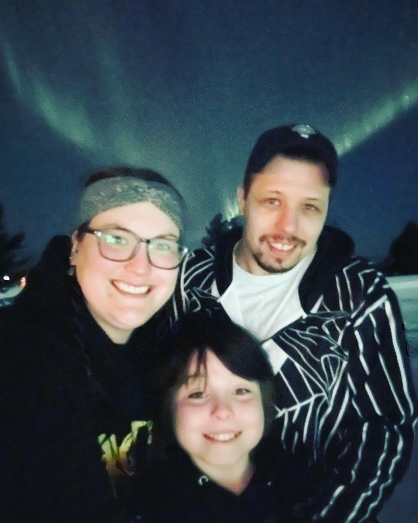 Northern Lights came to town