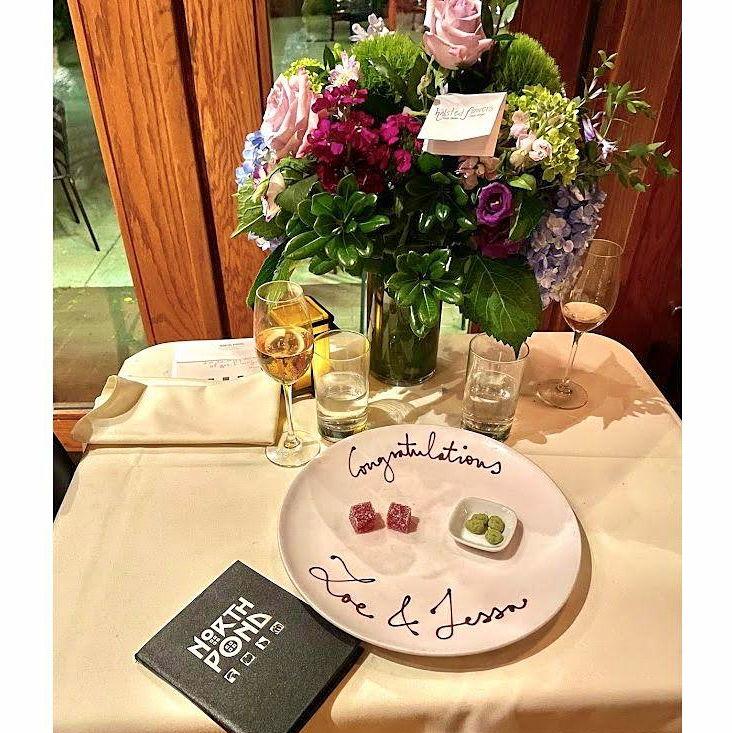 An engagement dinner we'll never forget!