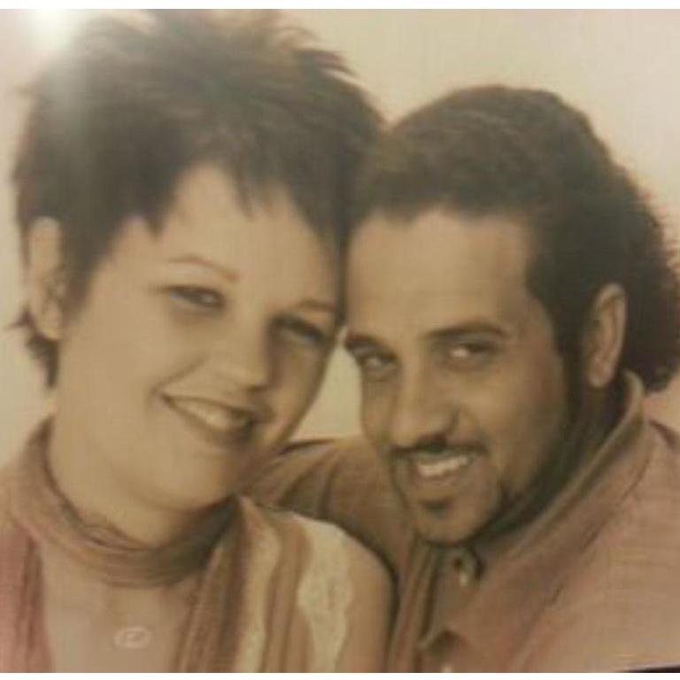 Our very first engagement picture (2004)