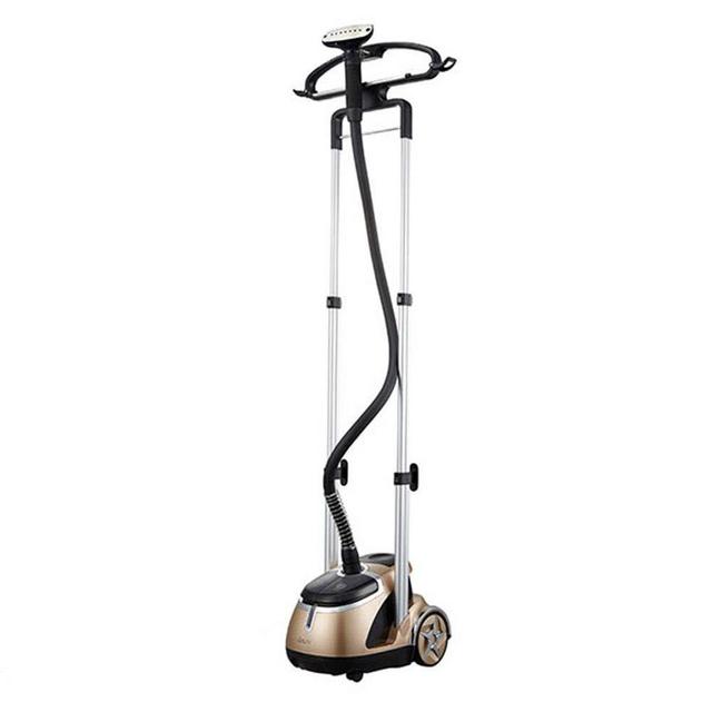 SALAV Limited Edition Professional Series Dual Bar Garment Steamer with Foot Pedals, GS49-DJ Gold