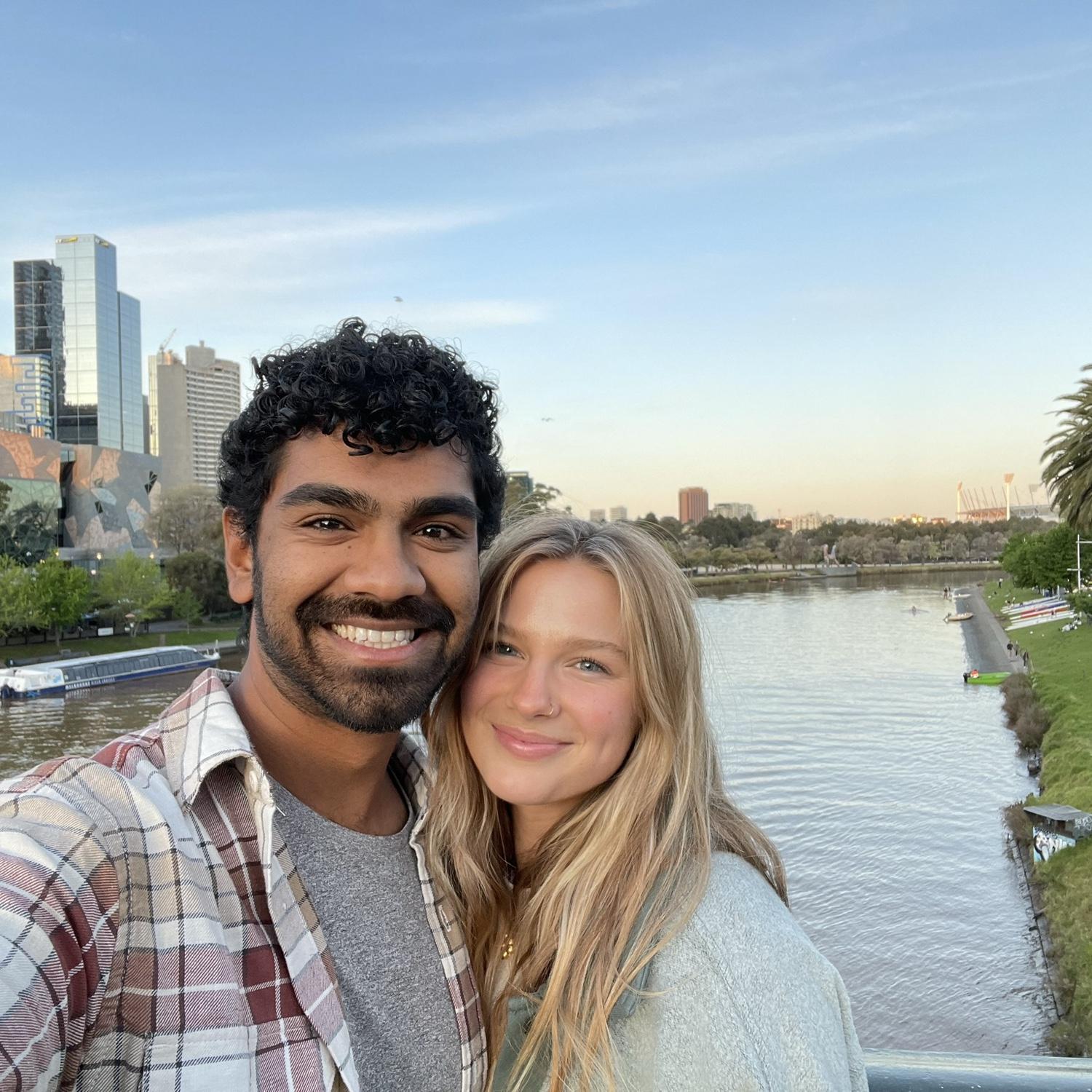 Visiting Melbourne, Australia to meet yohan’s family!