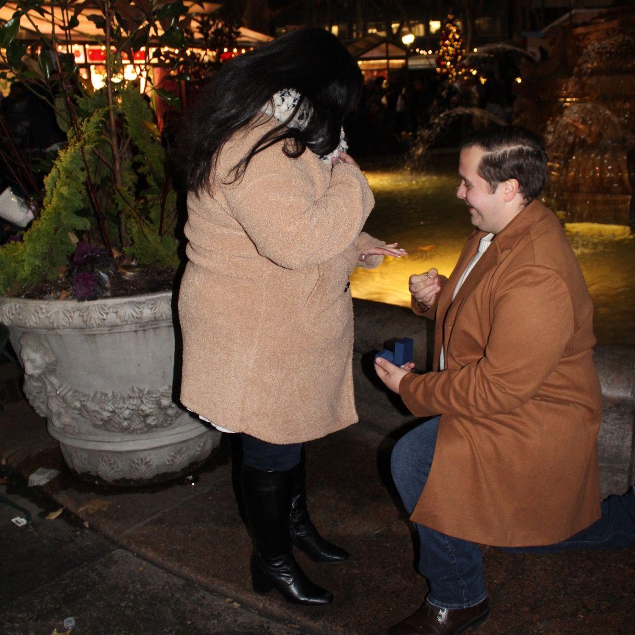 Very shaky hands for both of us