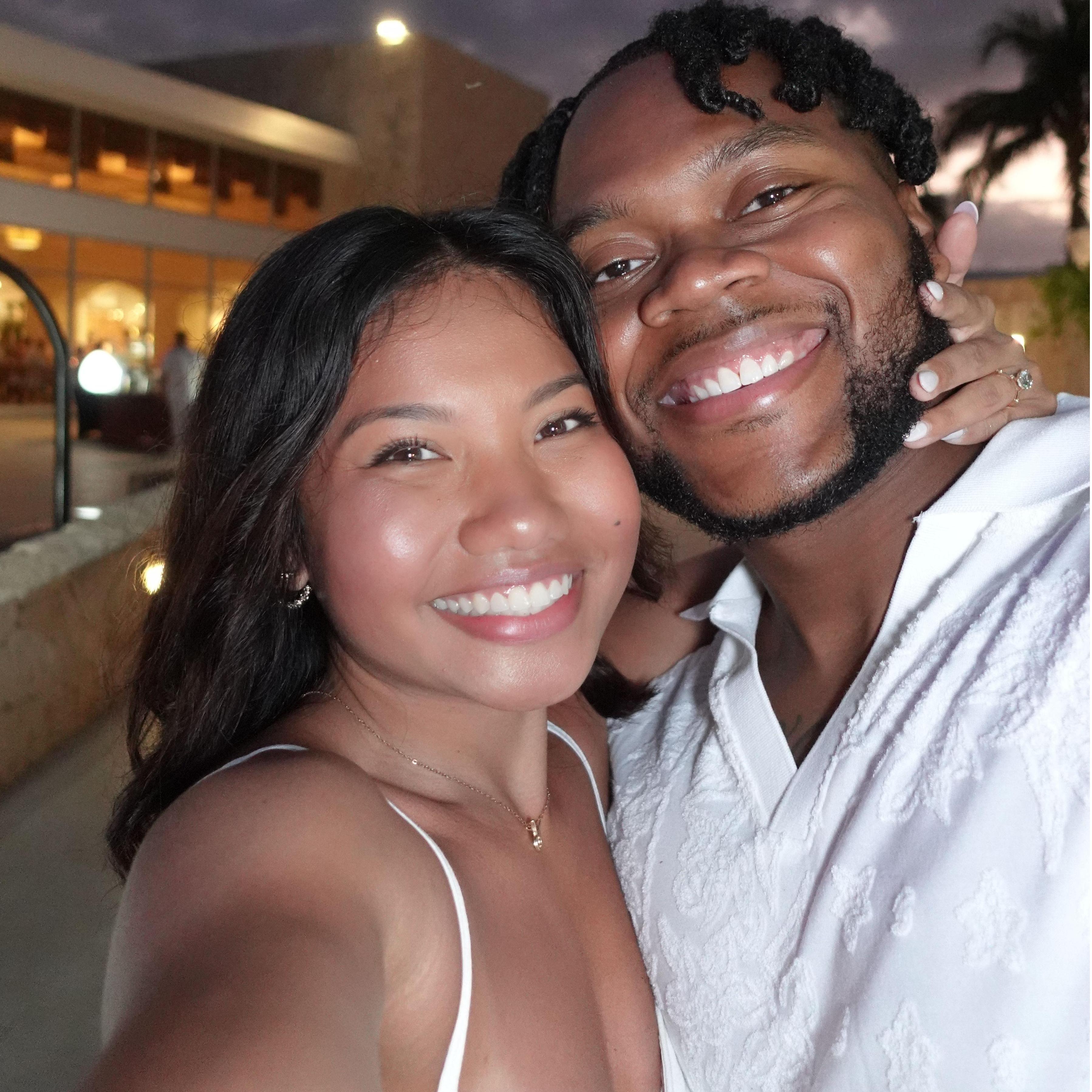On one of our many "baecations"... this was taken in Mexico!