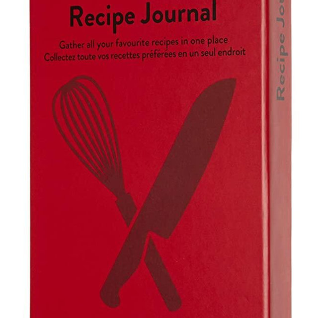 Moleskine Passion Journal, Recipe, Hard Cover, Large (5" x 8.25") Scarlet Red, 400 Pages