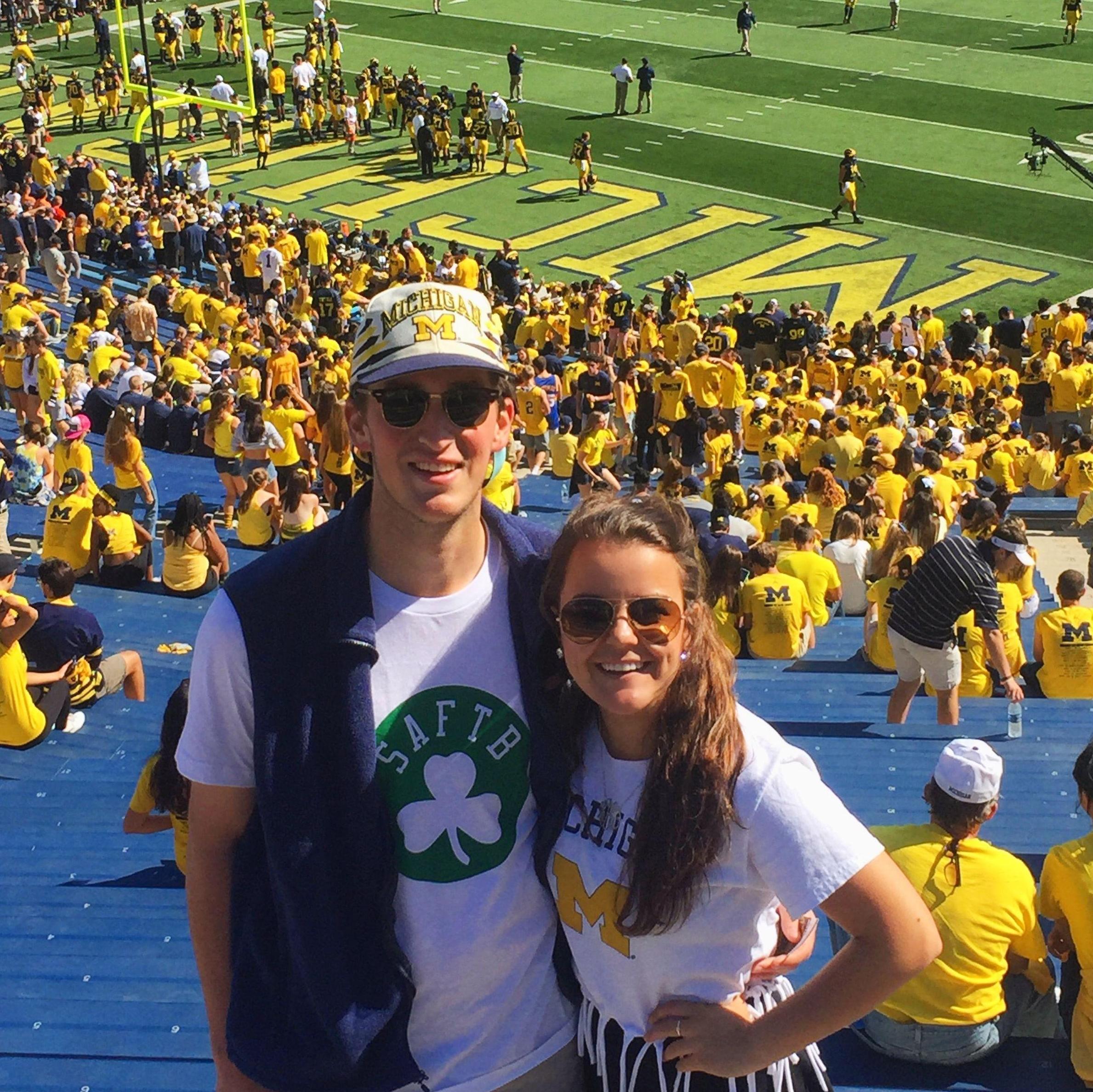 September 2015 | Cheering on Michigan Football