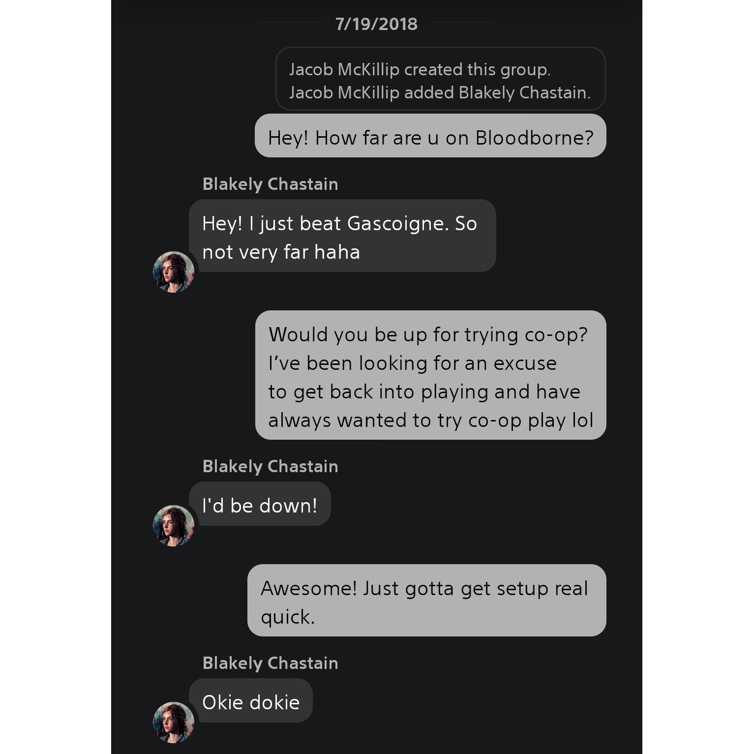 The message that started it all