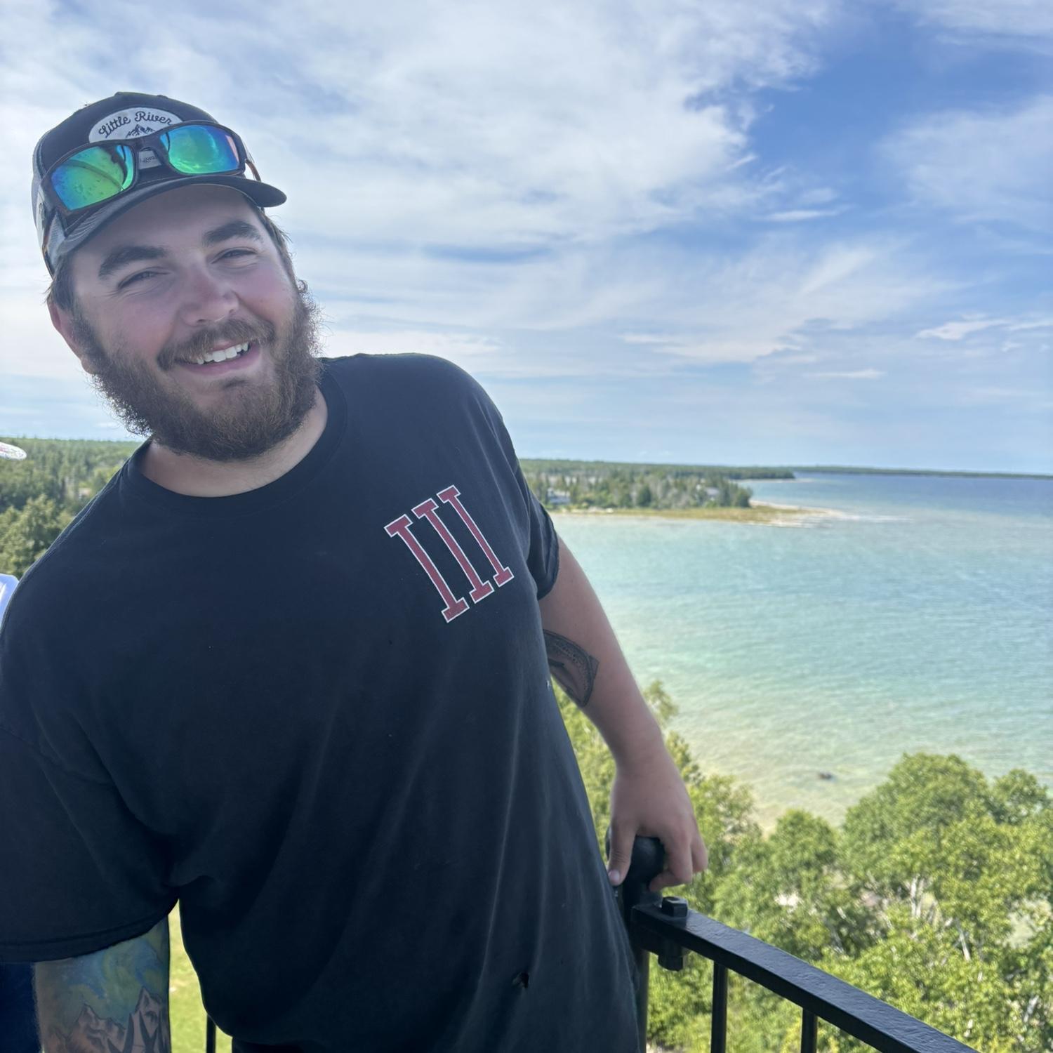 One year anniversary trip at Cana Island.