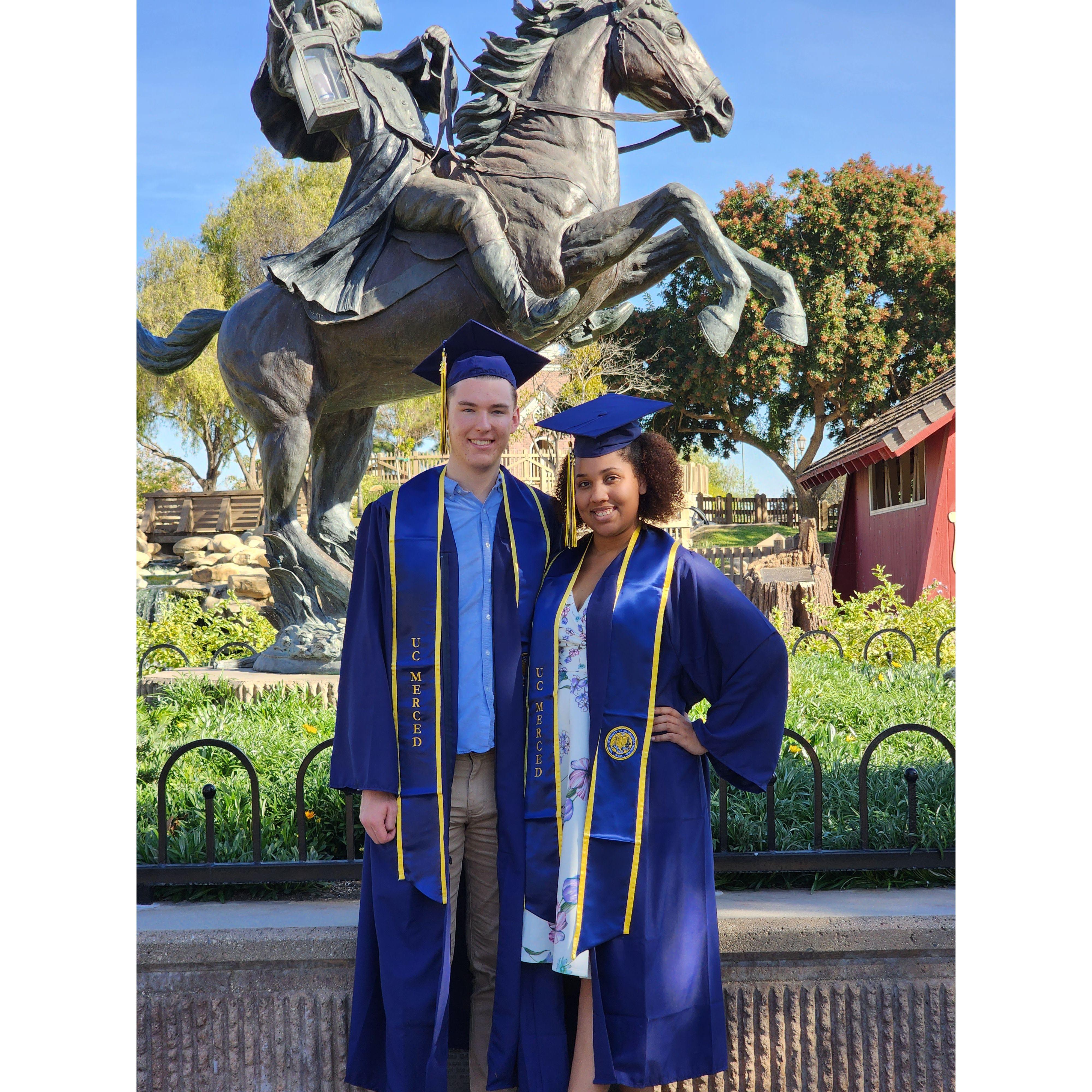 We made it through college together