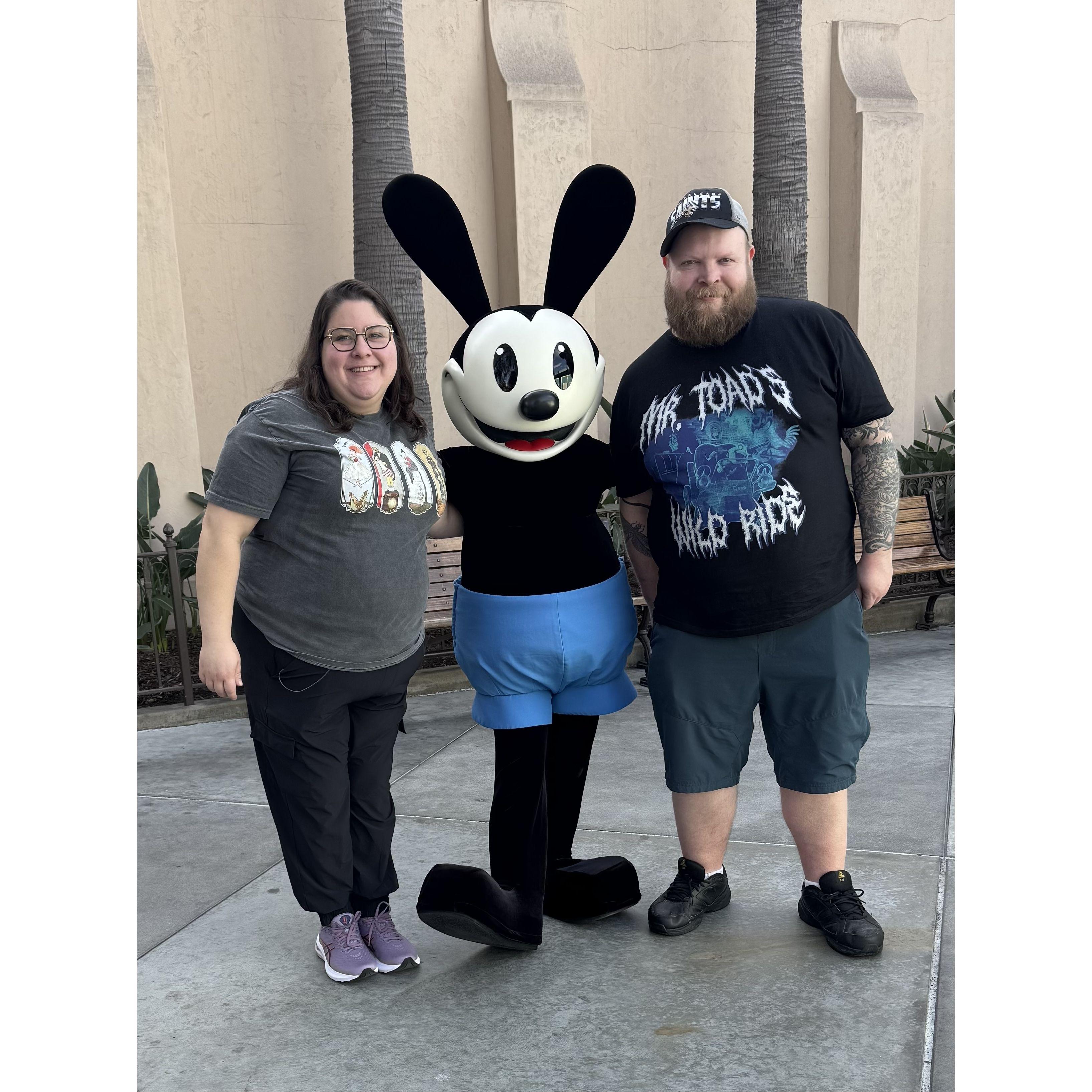 California Adventure with our friend Oswald!