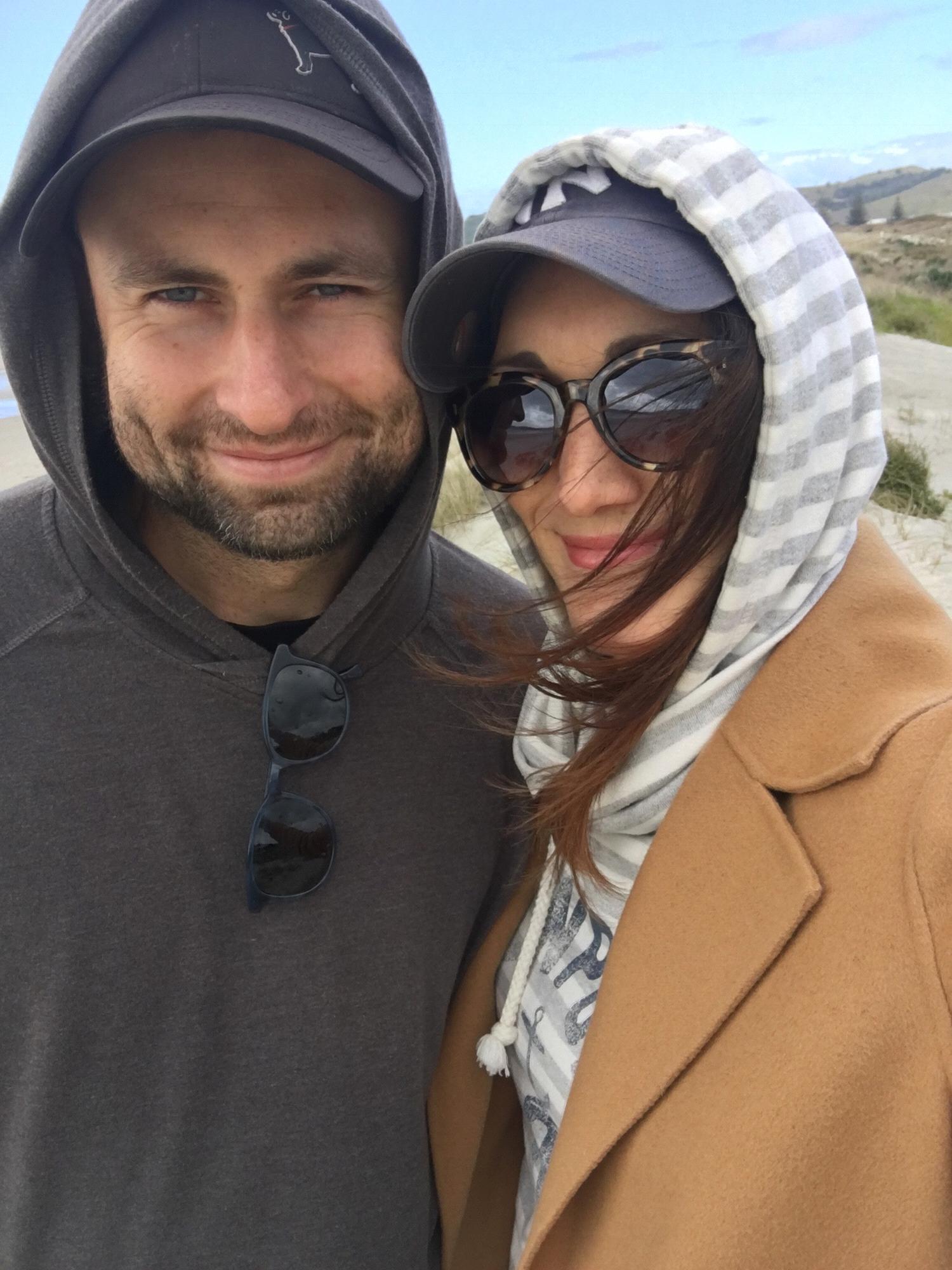Winter beach walks in New Zealand