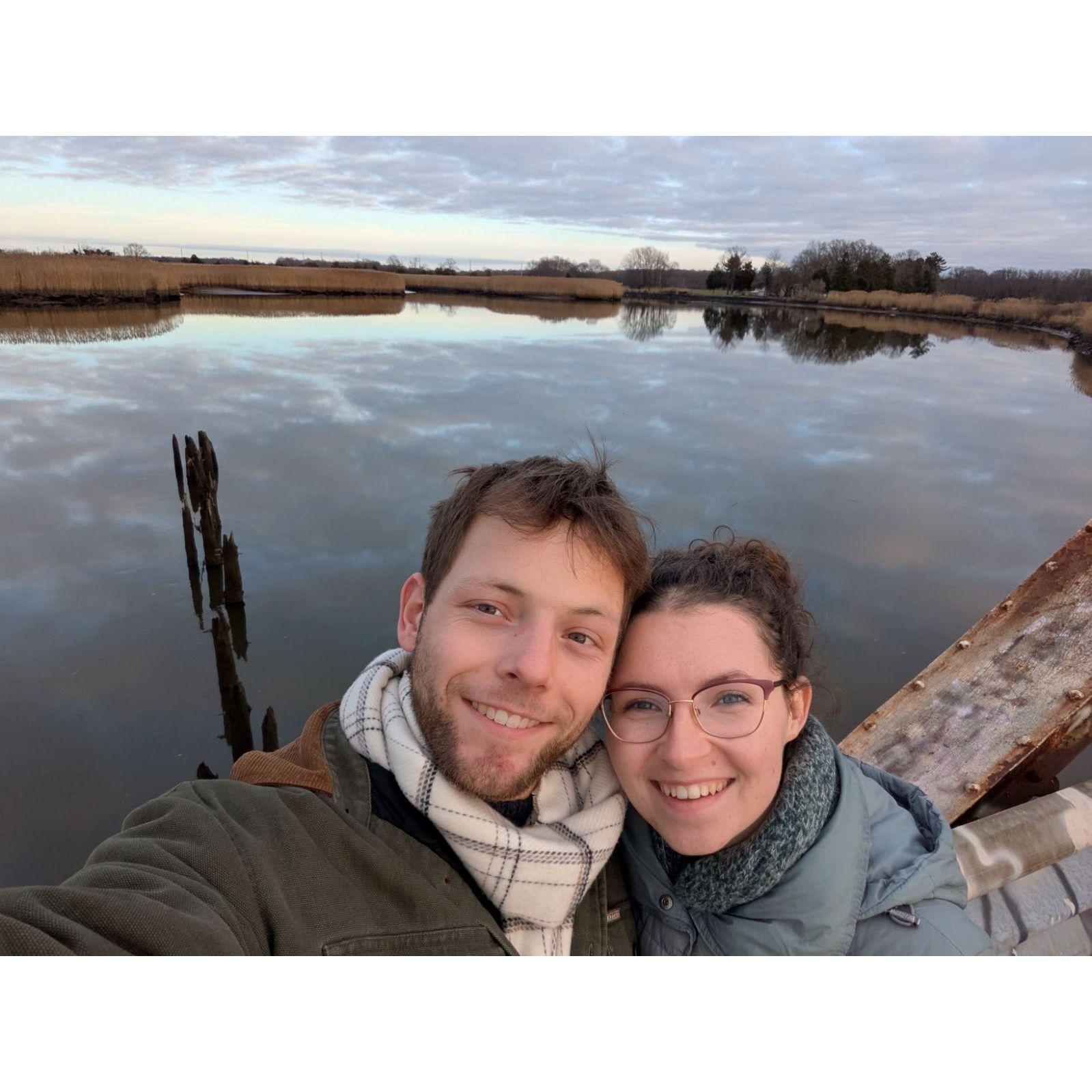 Back when Danny first visited NJ with Emily.