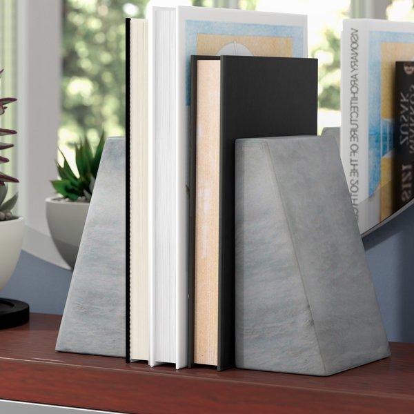 Marble Bookends