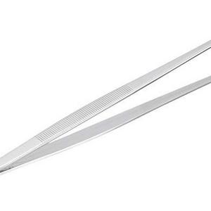 Kuchenprofi Extra-Long 12-Inch Tweezer Tongs in 18/10 Stainless Steel