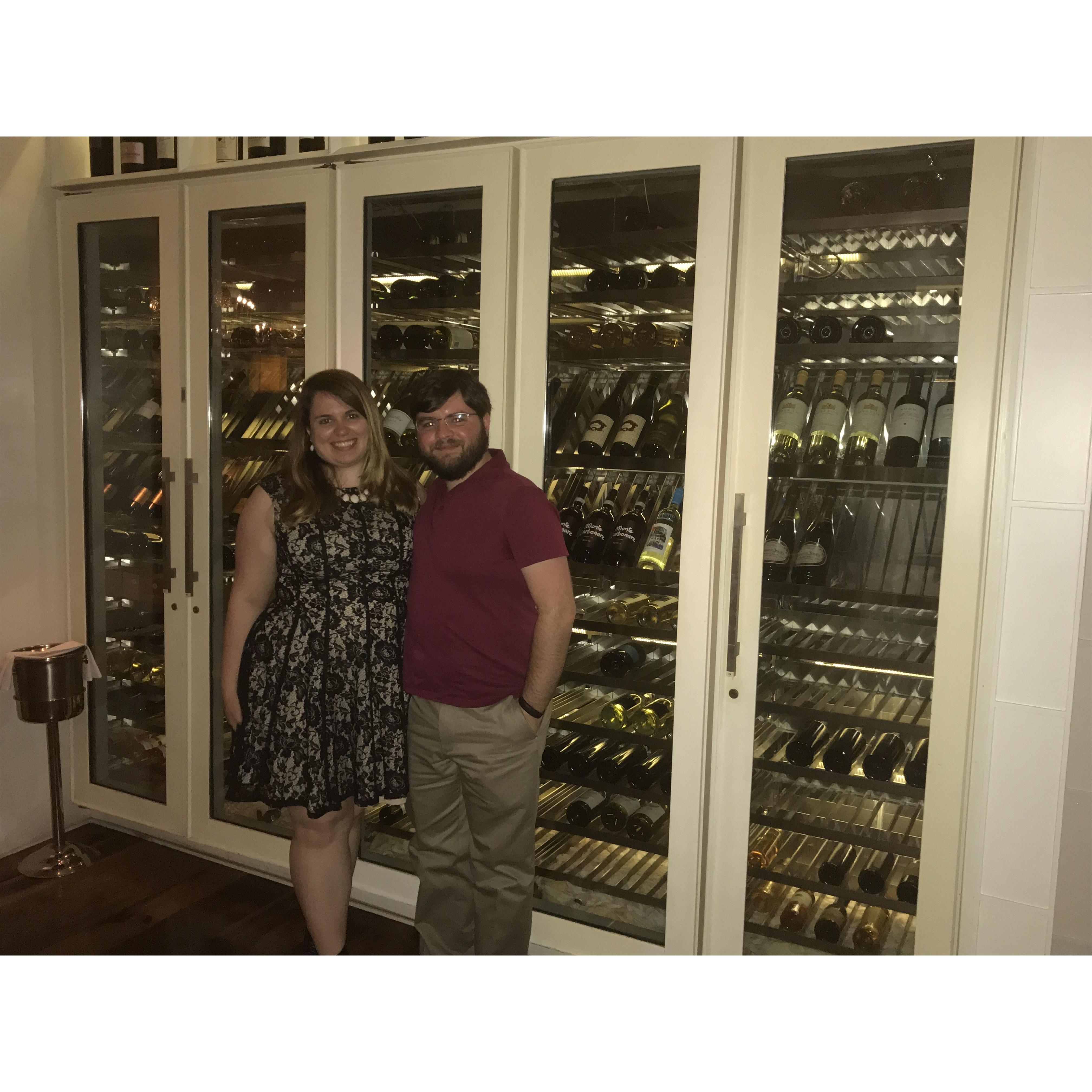 Our first time in Las Vegas together