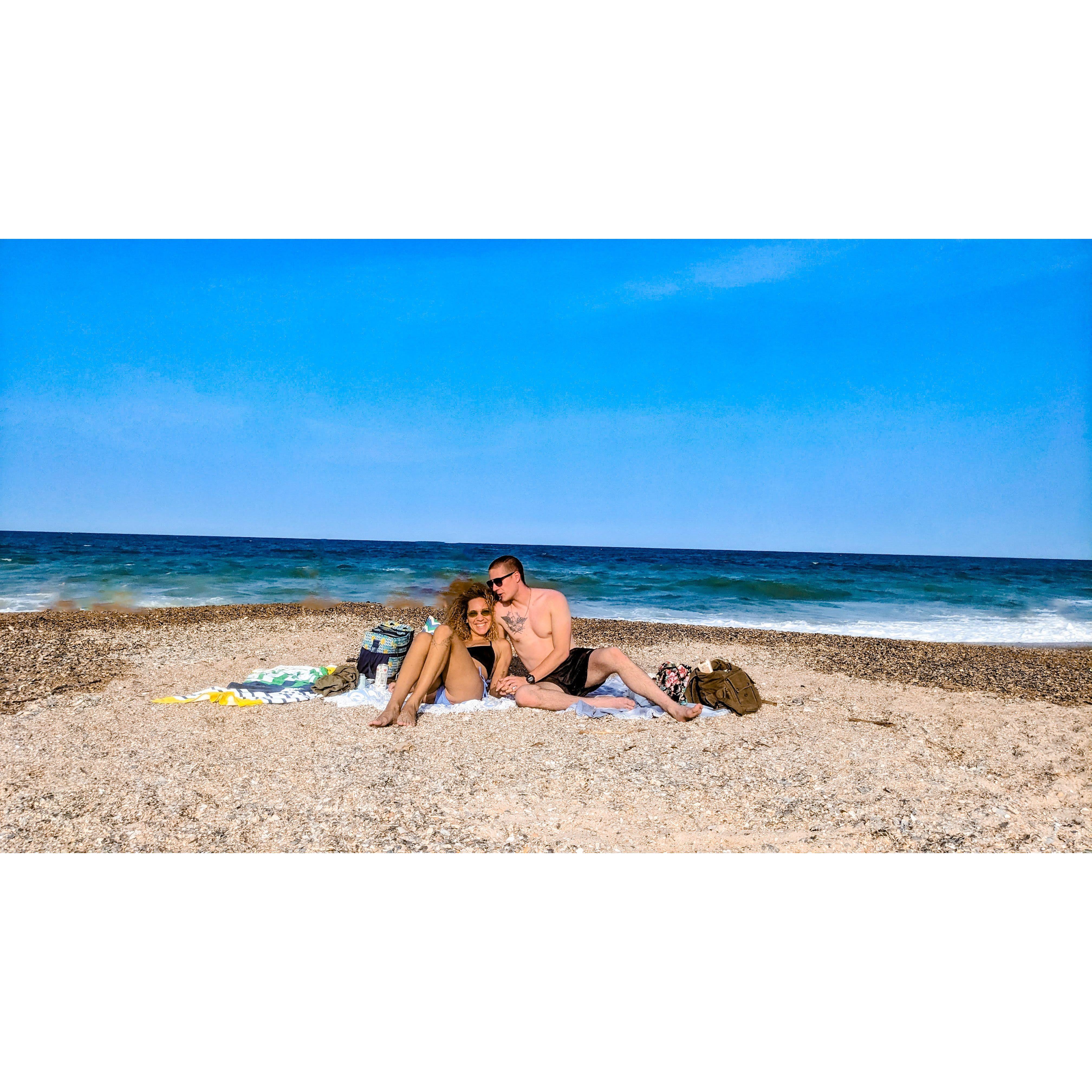 Summer beach trips.