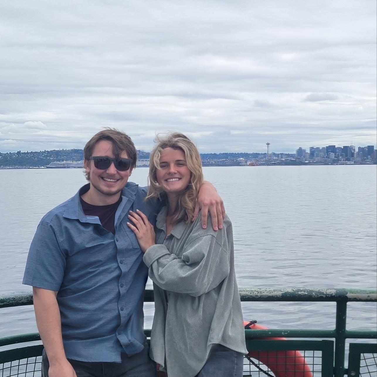 Hailey’s first Ferry ride!