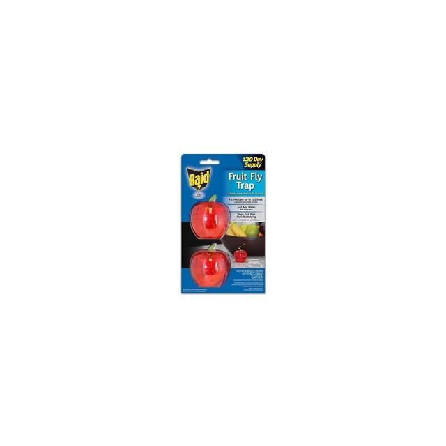 Raid Fruit Fly Trap Apple - 2pk