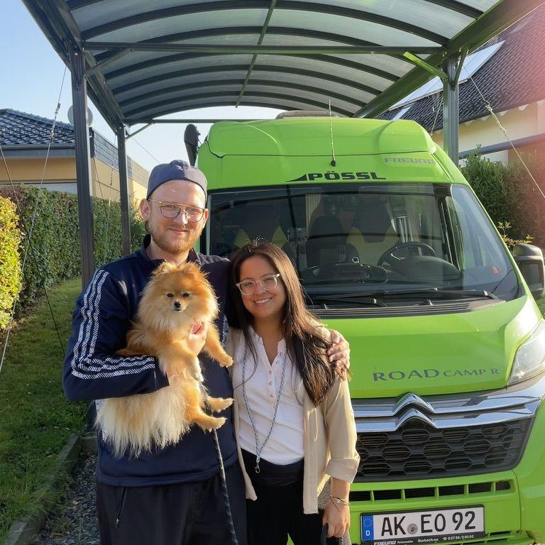 In July 2024, between leaving Bonn and moving to Berlin, we hit the road in Jonny’s parents’ camper - testing how well we could share one tiny space with a dog in tow.