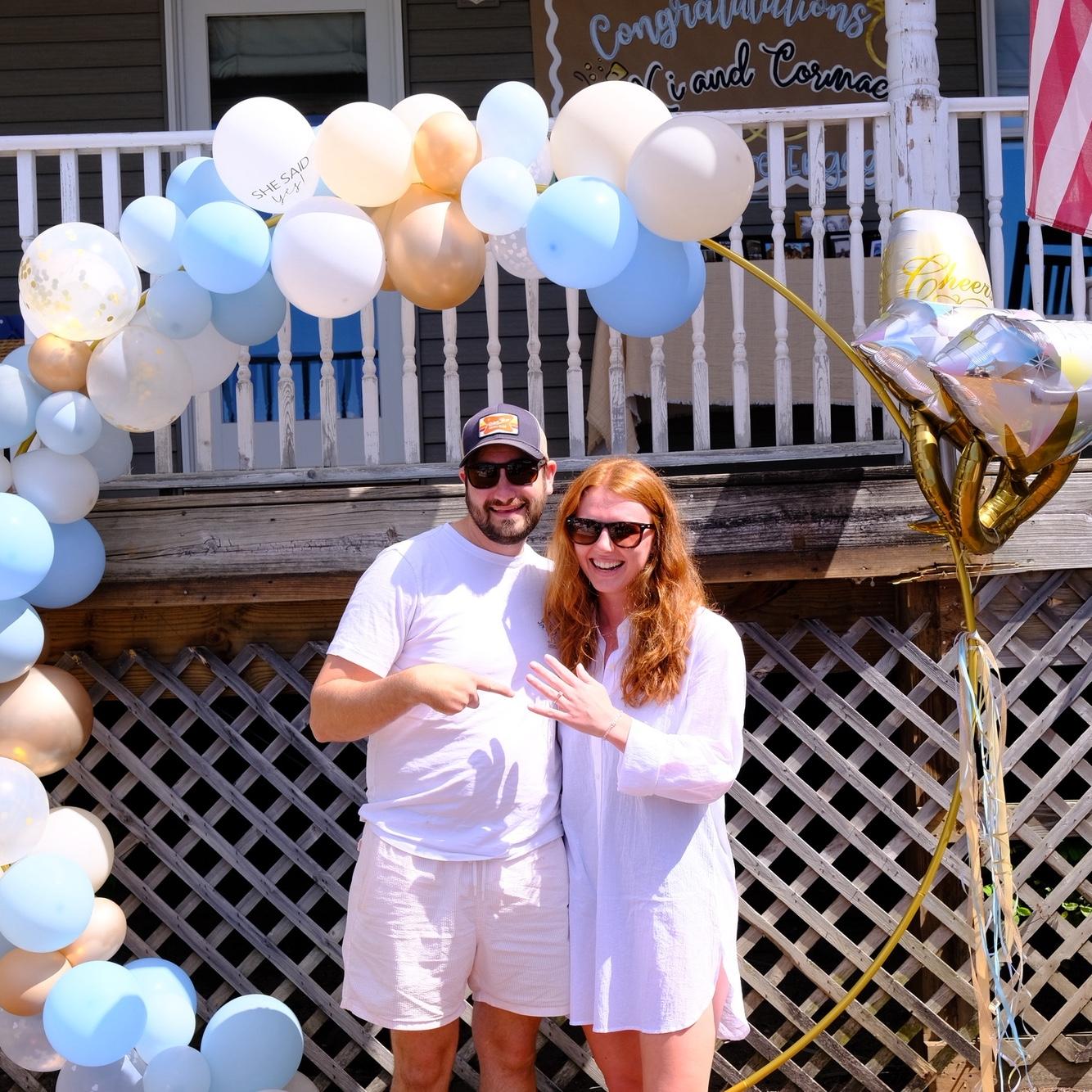 Engagement weekend celebrations up at the Lake House!