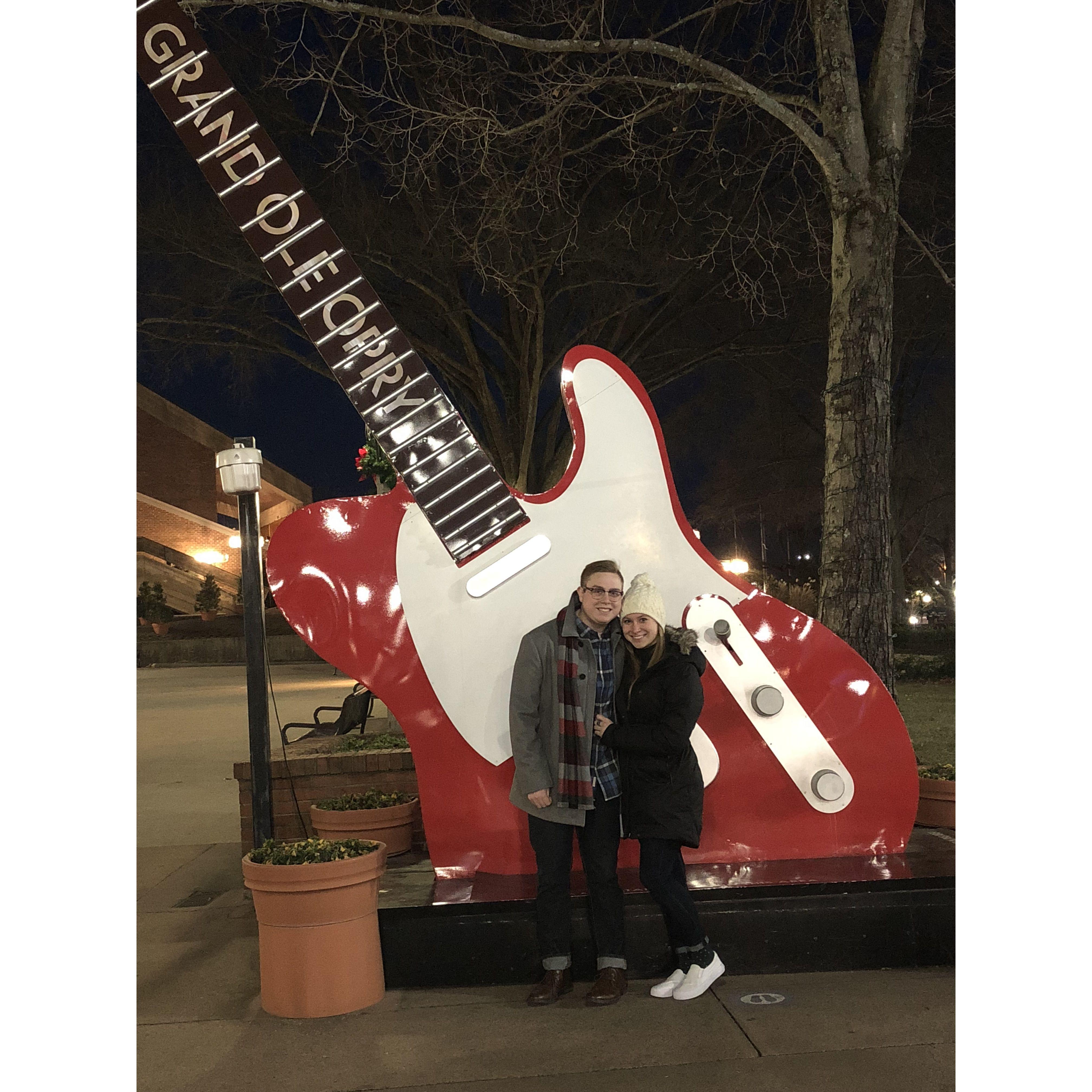 Our first trip - Nashville, 2018