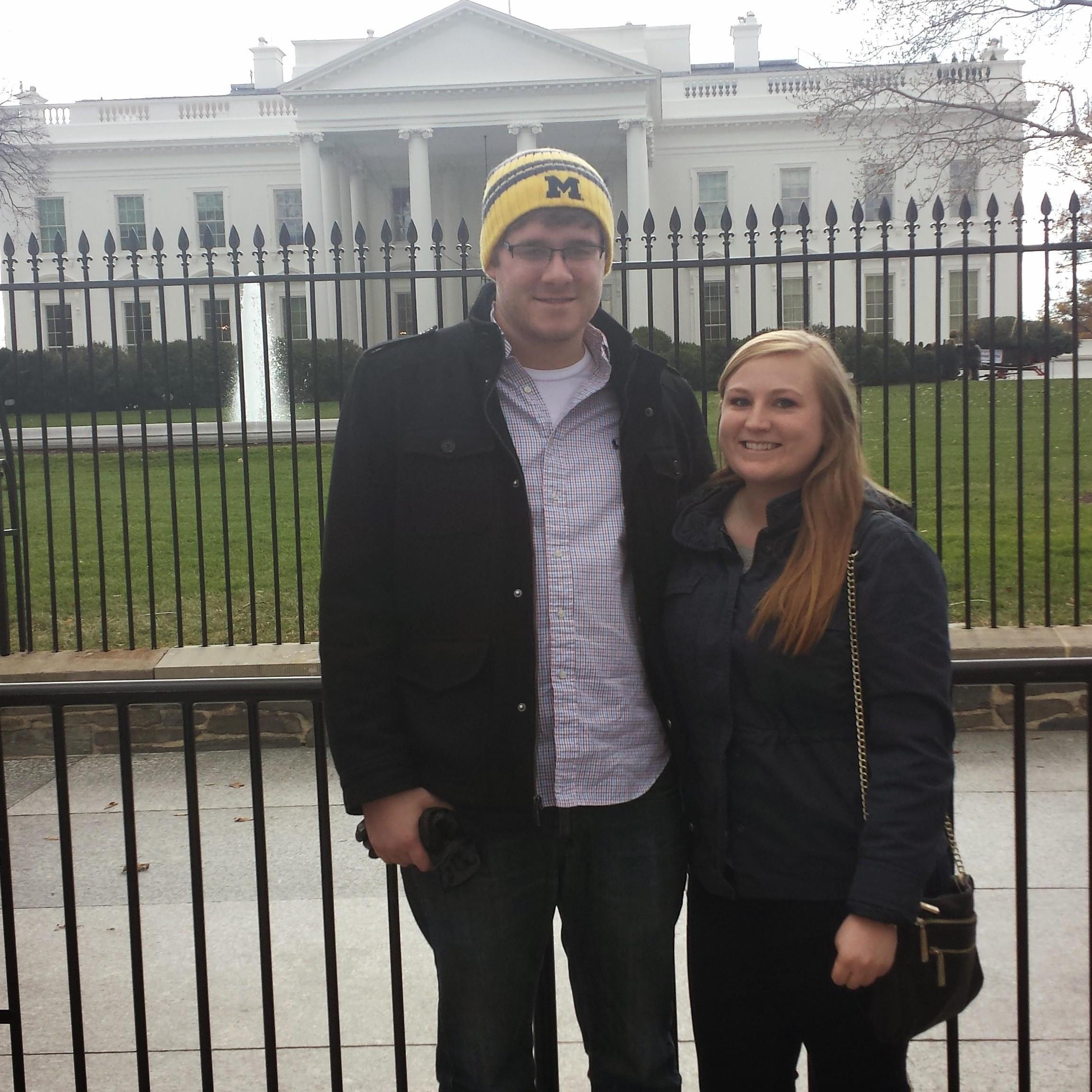 Visiting Ashley in DC