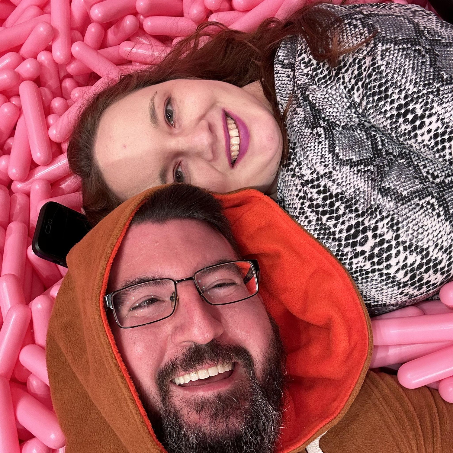 Looking cute in the sprinkle pool at the Museum of Ice Cream in Boston!