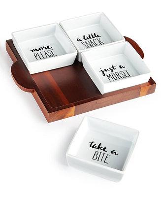 Sentiments Divided Server Set, Created for Macy's