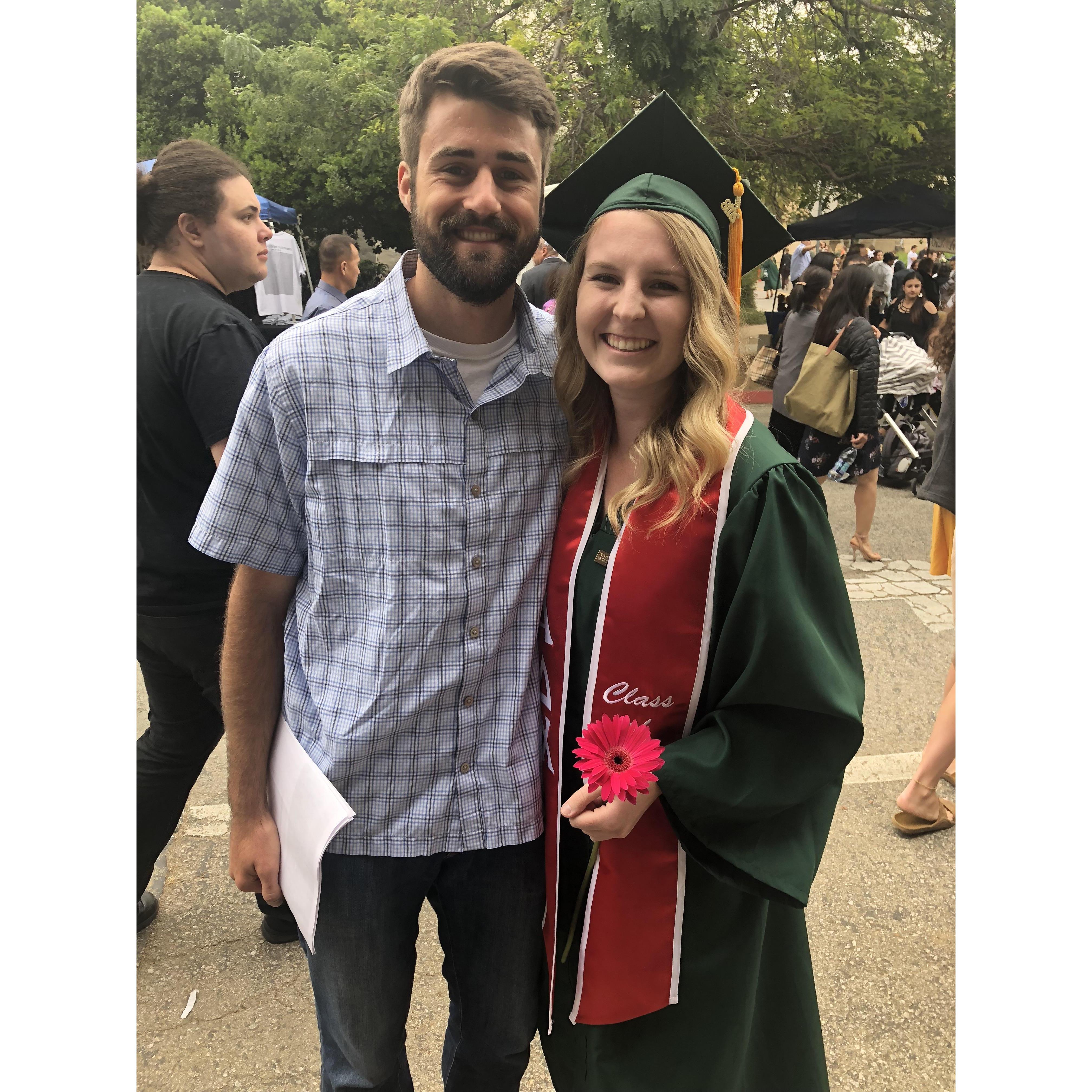 Alex graduates!