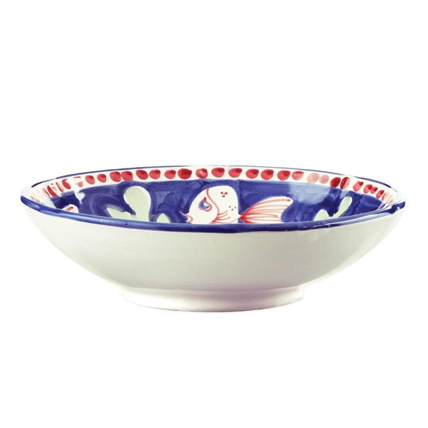 VIETRI Campagna Coupe Pasta Bowl - Cobalt