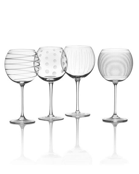 MikasaCheers Balloon Goblets, 4-Piece Set