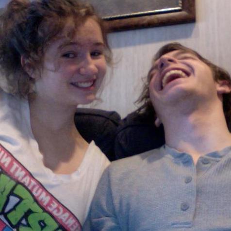 This is the first photo we have of us together! It was 2011, and we were tiny little babies.