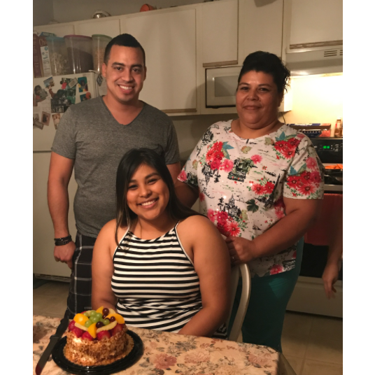 Our first birthday together