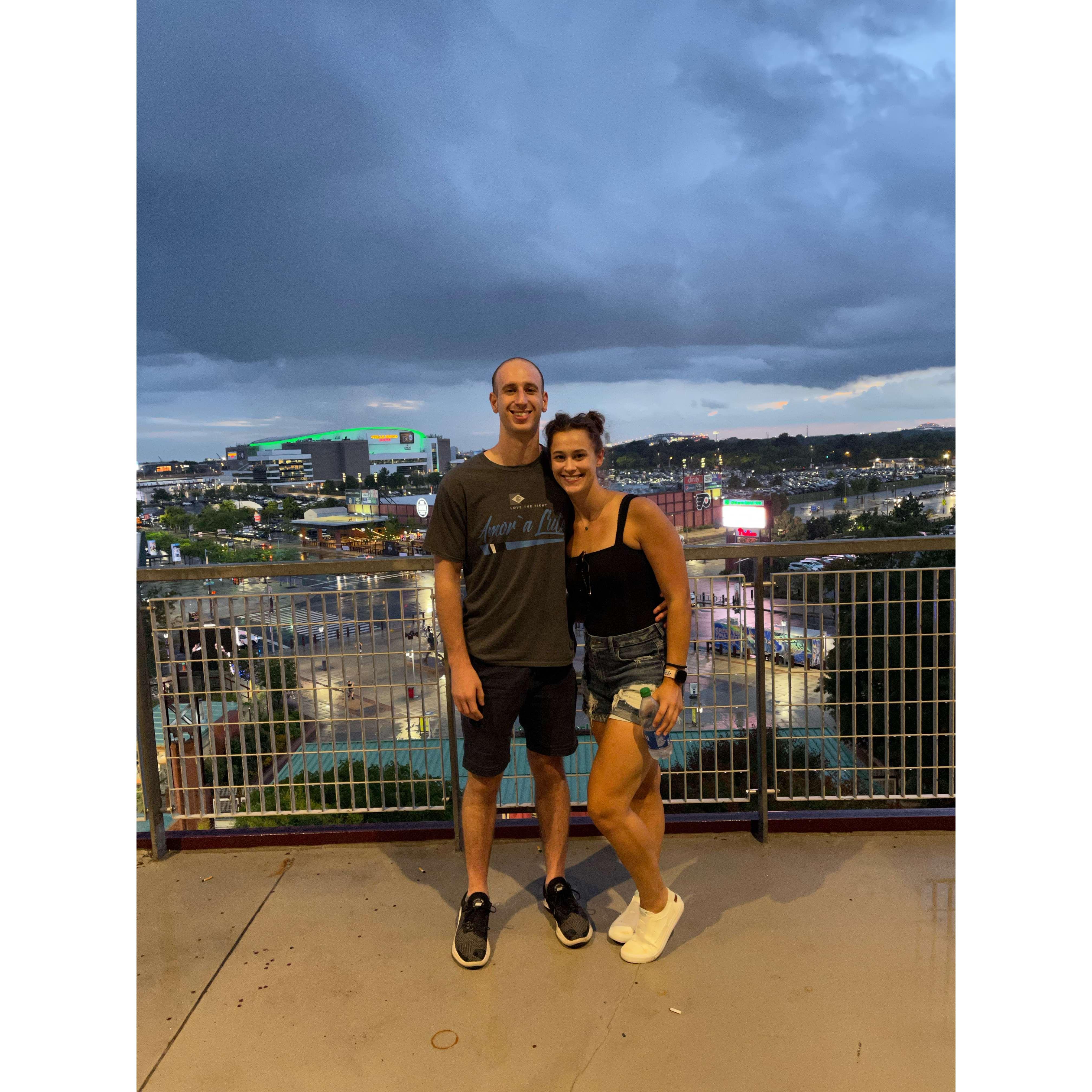 Our first concert together