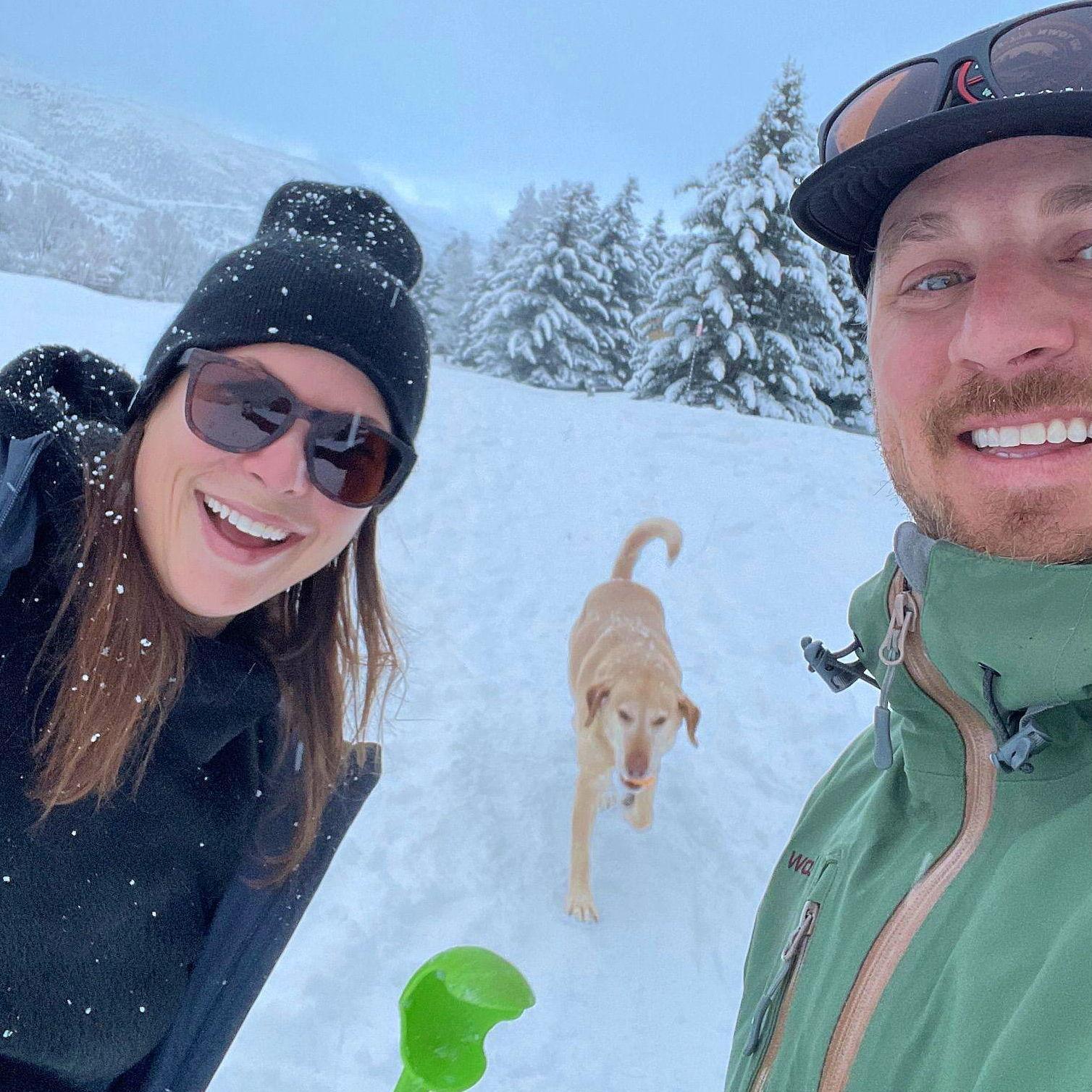 Wilson's favorite winter playground @EagleVail Golf Course