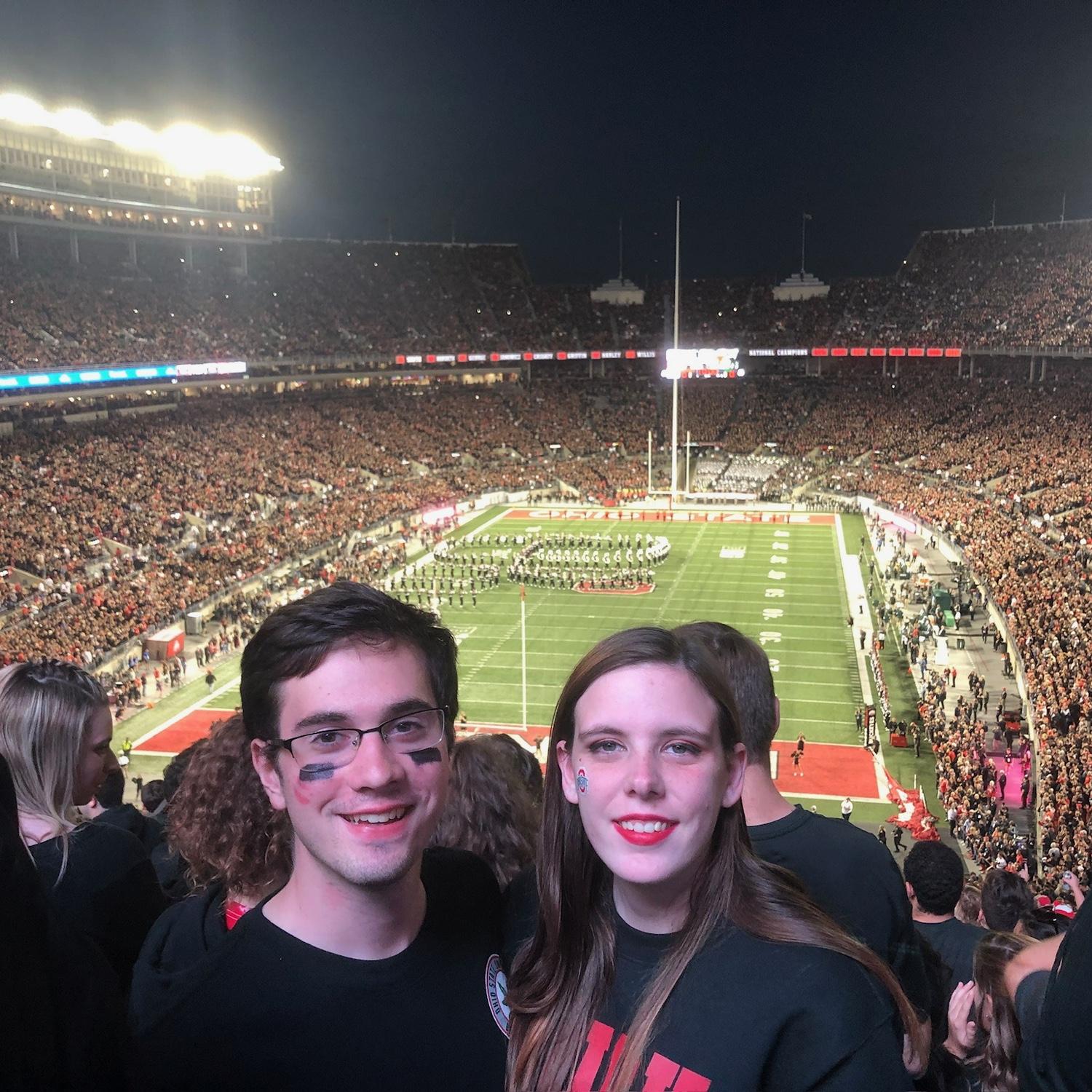 First OSU game together!