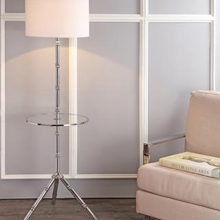 Hall Floor Lamp with End Table