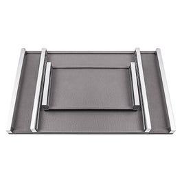Pinetti Giove Rectangular Tray, Grey