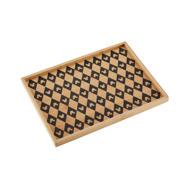 Disney Monochrome Bamboo Large Serving Tray