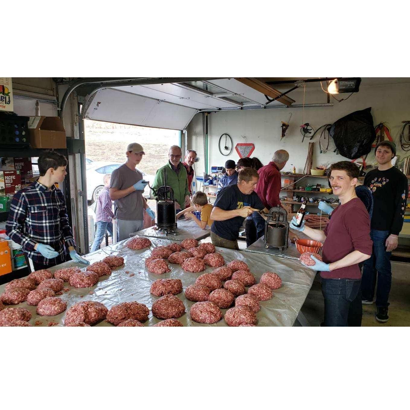 Production of the famous Wieck Sausage