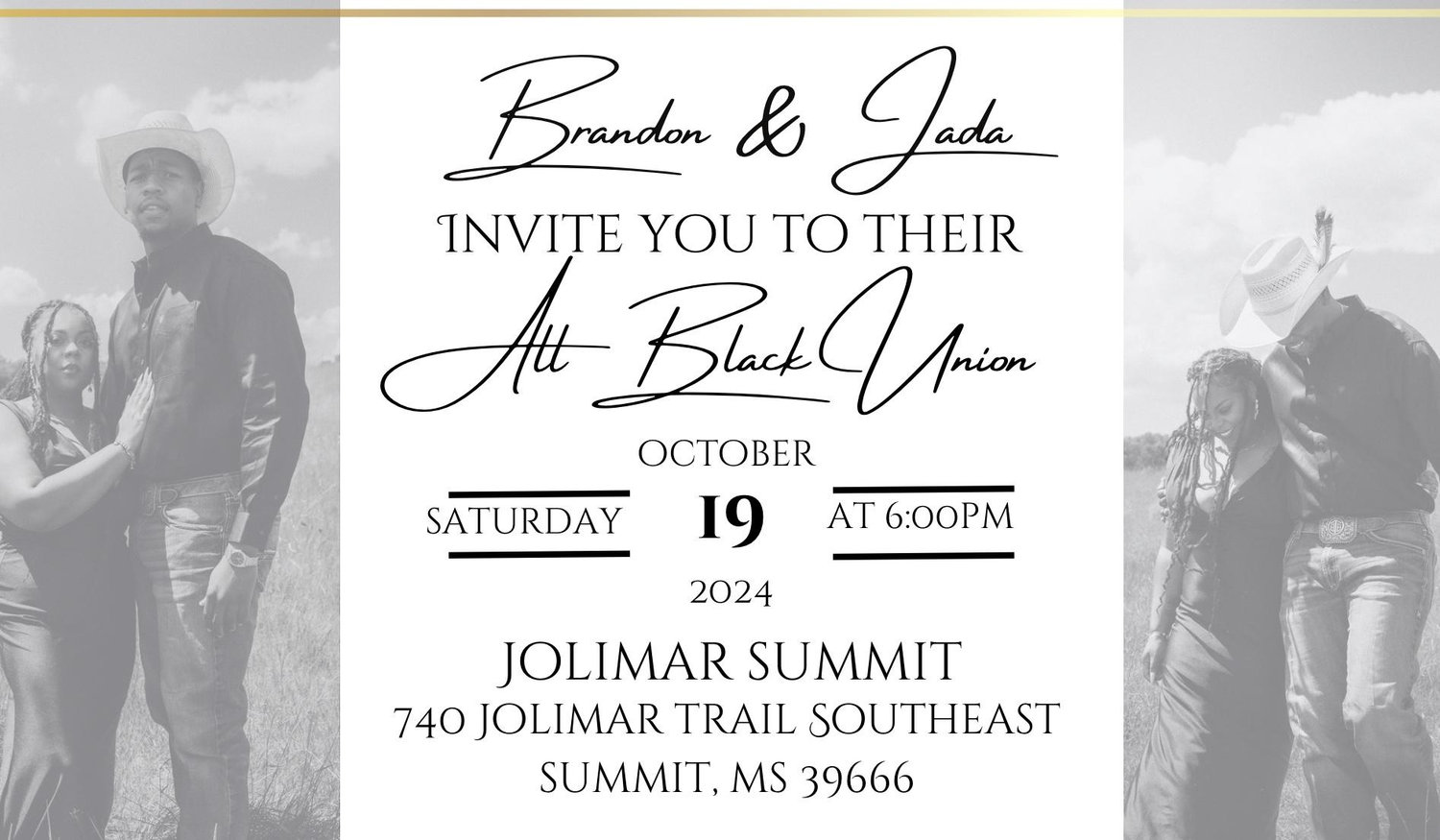 The Wedding Website of Jada Alexander and Brandon Fisher