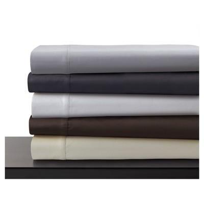 Egyptian Cotton Sateen Deep Pocket 4pc Solid Sheet Set 600 Thread Count - Tribeca Living®