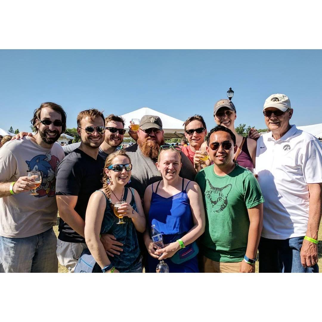 Mundelein Beer Festival, June 2017 with Jimmy, Matt, Glen, Megan, John, Patrick, Sara, and Tricky Dick