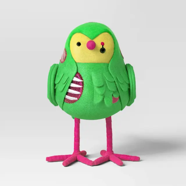 Featherly Friends™ Zombie Halloween Bird Figurine - Hyde and EEK! Boutique™