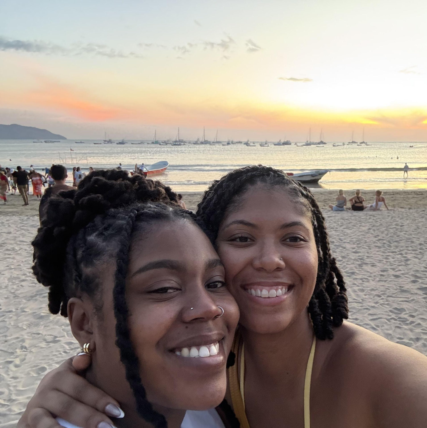 Sweethearts in the sunset